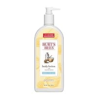 Burt's Bees Milk and Honey Body Lotion, 12 Ounces (Pack of 3)