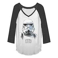 Star Wars Junior's T-Shirt, White, Medium