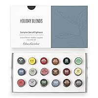 Holiday Blends Sampler Essential Oil 18 Set, Pure Aromatherapy Sampler Pack (for Diffuser) - Set of 18