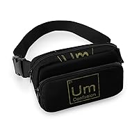 The Element of Confusion Fanny Pack Adjustable Bum Bag Crossbody Double Layer Waist Bag for Halloween