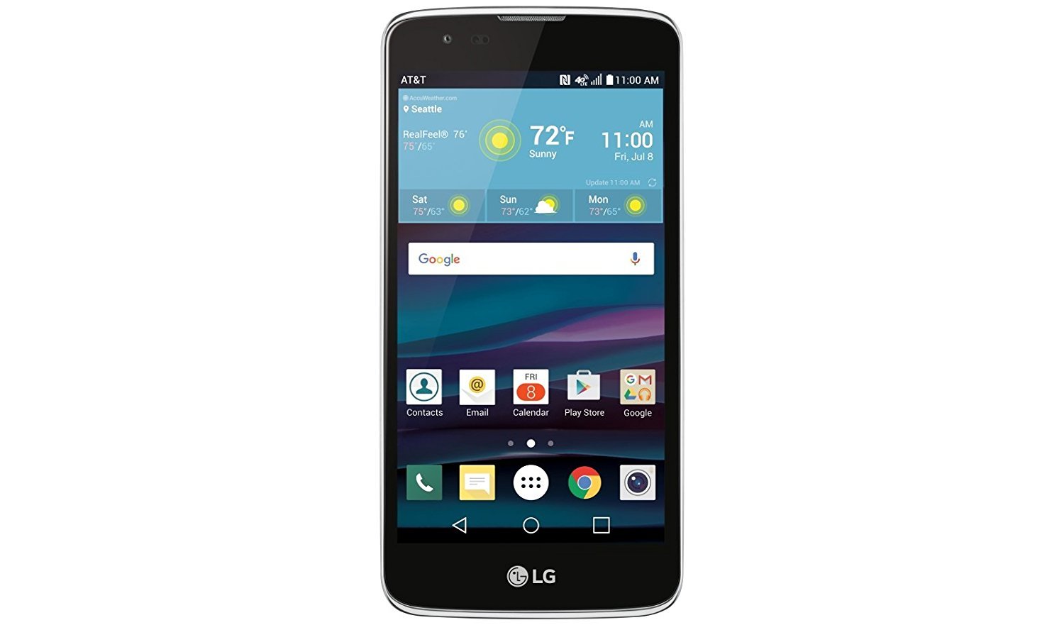 LG Phoenix 2 Locked AT&T Prepaid (U.S. Warranty) 4g Lte Gsm 5