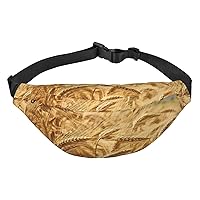Wheat Harvest Fanny Pack for Men Women Crossbody Bags Fashion Waist Bag Chest Bag Adjustable Belt Bag