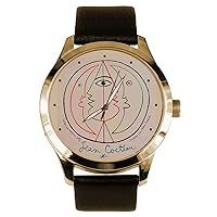 Important Jean Cocteau 1958 Astrology Lithograph Surreal Dadaist Art Wrist Watch