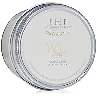 FarmHouse Fresh Will Dew Probiotic Milk Balancing Mask, 3.2 Fl Oz, Moisturizes & Balances Good Bacteria, Fights Wrinkles