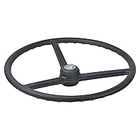 Complete Tractor 1104-4900 Steering Wheel Compatible with/Replacement for Ford Holland Tractor - 83909785 D6NN3600B