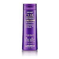 GIOVANNI Curl Habit Curl Defining Conditioner - Conditioner Curly Hair, Condition & Enhance Curls with Coconut Oil, Jojoba, & Shea Butter, Vegan, Cruelty-Free, Silicone Free Curl Conditioner - 13.5 oz