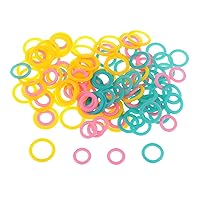 Knitting Tools 120 Pieces Crochet Stitch Marker Ring Knitting Stitch Marker Knitters Tools Knit Knitting Accessories for Crocheting Durable
