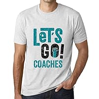 Men's Graphic T-Shirt Let's Go Coaches Eco-Friendly Limited Edition Short Sleeve Tee-Shirt Vintage Birthday Gift