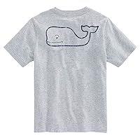 vineyard vines Kids' Short Sleeve Vintage Whale Pocket T-Shirt