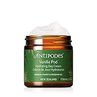 ANTIPODES Vanilla Pod Hydrating Day Cream – Anti Aging Face Moisturizer For Dry Skin – with Rosehip Oil, Avocado Oil & Antioxidant Skincare Ingredients – Dry Skin & Normal Skin – 60ml, 2 fl. Oz