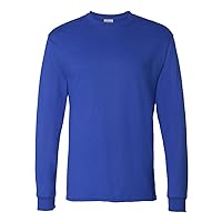 Hanes Men's Tagless ComfortSoft Long-Sleeve T-Shirt, Deep Royal, XX-Large