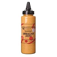 Farms Sriracha Aioli Garnishing Sauce – One 7.75 Ounce Squeeze Bottle