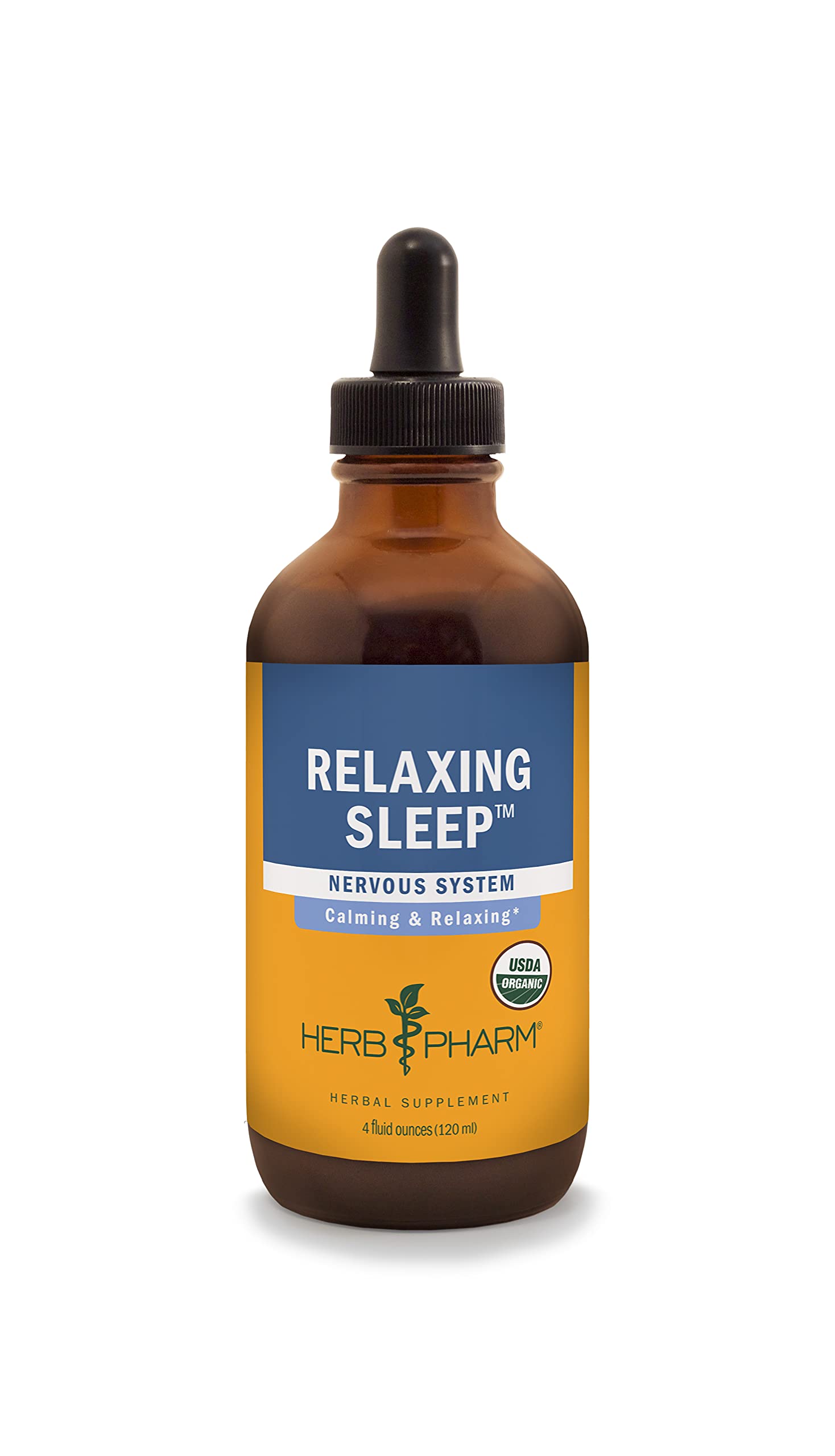 Herb Pharm Relaxing Sleep Herbal Formula with Valerian Liquid Extract - 4 Ounce