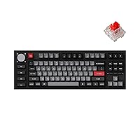 Keychron Q3 Pro SE Wireless Custom Mechanical Keyboard, QMK/VIA Programmable Full Aluminum TKL Layout Bluetooth/Wired RGB with Hot-swappable Keychron K Pro Red Switch Compatible with Mac Windows Linux