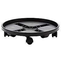 Round Planter Caddy with Wheels: 12