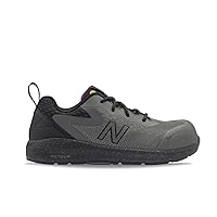 New Balance Women's Composite Toe Logic Industrial Shoe, Cool Grey/Black SD, 10.5 Wide
