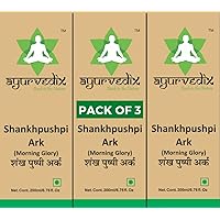 Shankhpushpi Ark | All Natural Shankpushpi Distillate (Pack of 3)