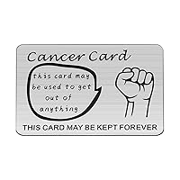 TGBJE Cancer Card For Wallet Cancer Survivor Gift Recovery Gift Cancer Fighter Encouragement Gift (cancer card)