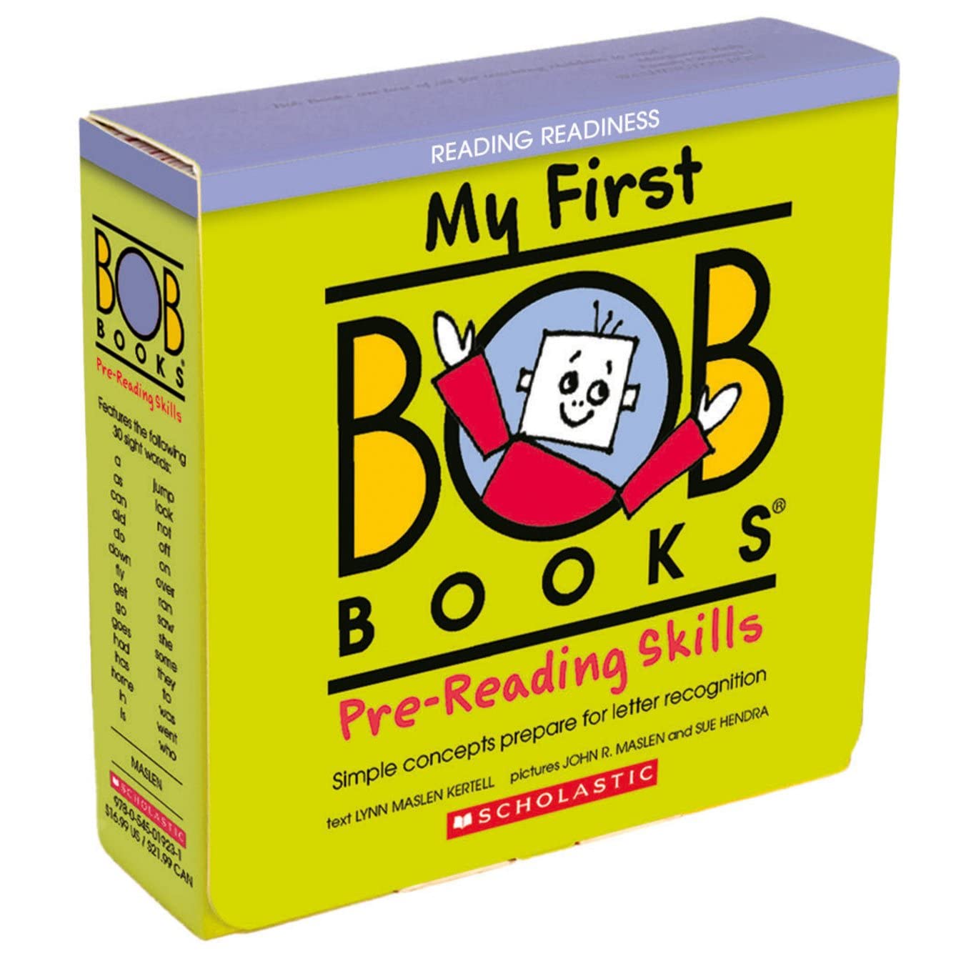 My First Bob Books - Pre-Reading Skills Box Set Phonics, Ages 3 and Up, Pre-K (Reading Readiness) (Bob Books)