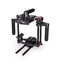Power DSLR Camera Cage for DSLR DSLM Cameras Only. Adjustable Handles & 15mm Rod Adapter. Tripod Compatible. Comes with Quick-Release Plate (FC-CTH) Power DSLR Camera Cage for DSLR DSLM Cameras Only. Adjustable Handles & 15mm Rod Adapter. Tripod Compatible. Comes with Quick-Release Plate (FC-CTH)
