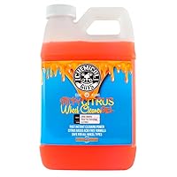 Chemical Guys CLD105 Sticky Citrus Wheel Cleaner Gel, (Safe For All Wheel Types) Works on Cars, Trucks, SUVs, Motorcycles, RVs & More, 128 fl oz, (1 Gallon)