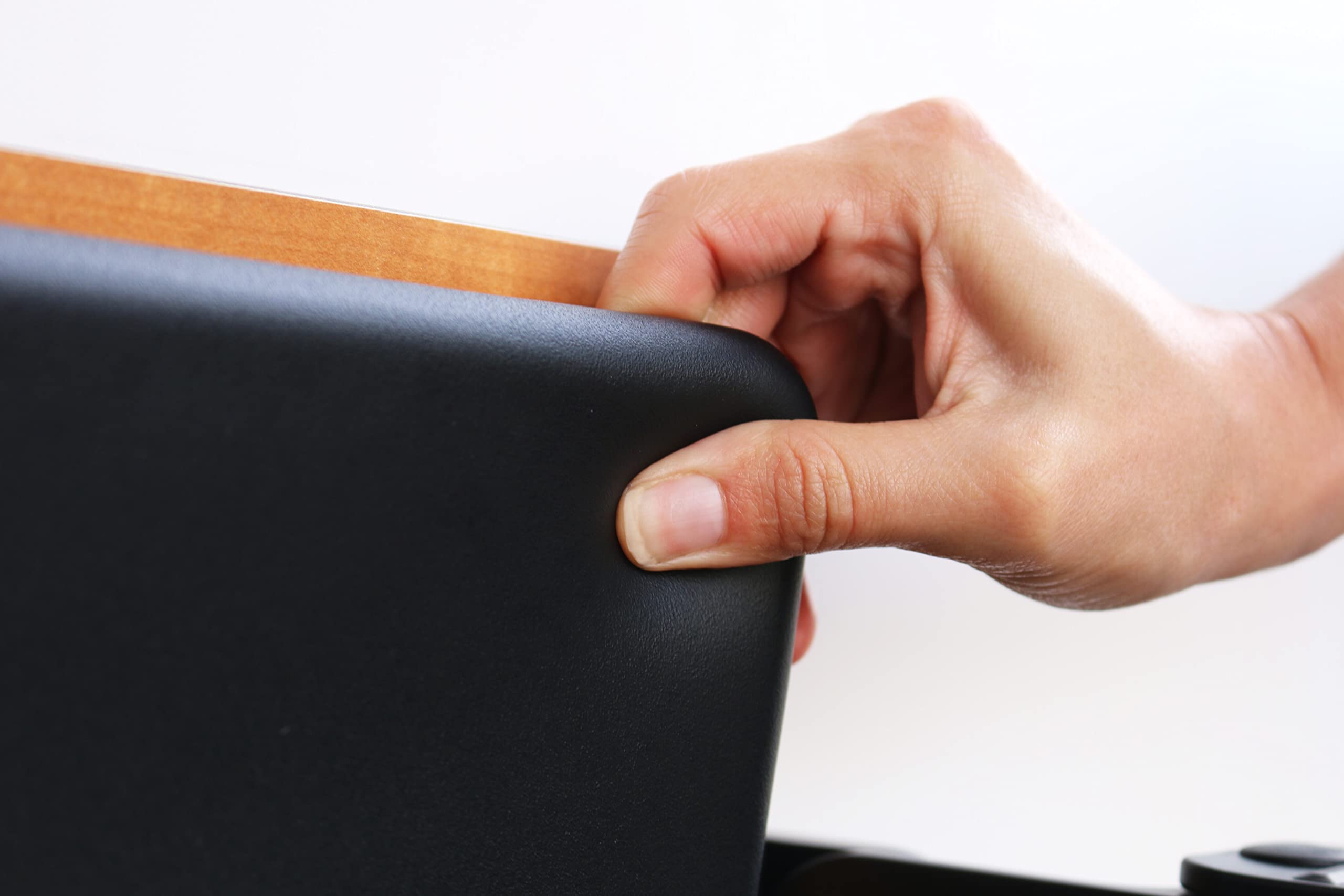 Shower Seat Foam Cushion, Waterproof and Slip-Resistant, Easy to Clean, Black