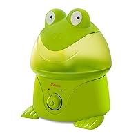 Adorables Ultrasonic Humidifiers for Bedroom and Baby Nursery, 1 Gallon Cool Mist Air Humidifier for Large Room or Kid's Room, Humidifier Filters Optional, Frog