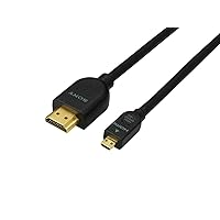 [TERNS]Sony 1.0m 3D video and Ethernet corresponding Ver1.4HDMI cable (HDMIÌ micro HDMI) DLC-HEU10A Japan Import