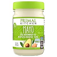 Mayo made with Avocado Oil, Whole30 Approved, Certified Paleo, and Keto Certified, 12 Ounces.