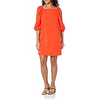 Trina Turk Women's Puff Sleeve Shift Dress