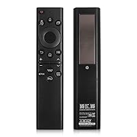 BN59-01385A Solar Voice Remote Replacement for Samsung Frame TV Remote with Bluetooth Rechargeable Solar Cell, Compatible with Samsung 2021-2022 Neo LED Smart 4K Ultra HD TV, 4 Shortcut Buttons, Black
