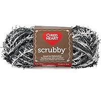 Red Heart Scrubby Yarn – Polyester Specialty Yarn – Marble