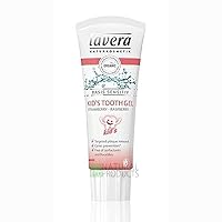 Lavera Natural Flavored Tooth Gel For Children - A Better Toothpaste Alternative (75ml/2.5oz)
