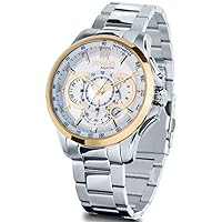 aquastar Silverstone Mens Analog Japanese Automatic Watch with Stainless Steel Bracelet D95522.00