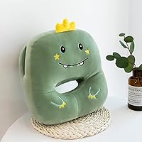 Dinosaur Plush Stuffed Cute Napping Toy Pillow for Kids Girls, Kawaii Toys Throw Pillow Doll Gift for Girlfriend, Office Neck Pillow for Cervical Pain Relief
