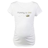 CafePress Mommy to Bee Maternity T Shirt Women's Maternity Ruched Side T-Shirt