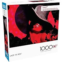 Buffalo Games - Lady in Red - 1000 Piece Jigsaw Puzzle