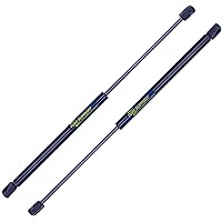 2 Pieces (Set) Tuff Support Hatch Lift Supports 2003 To 2006 Hyundai Tiburon With Spoiler Base Gt, Gs, Se