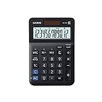 CASIO MS-20F Desk Calculator 12-Digit, Tax, Currency