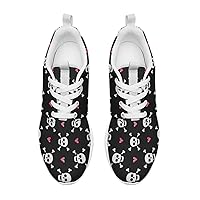 Skulls and  Butterfly  Running Shoes Women Sneakers Walking Gym Lightweight Athletic Comfortable Casual Fashion Shoes