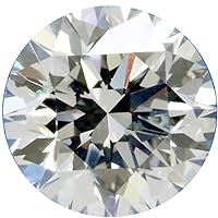Loose Moissanite Diamond Stone Use For Pendant/Rings/Earrings/Jewelry For Men/Women By RINGJEWEL (Round Cut,1.88 Ct,8.10 Mm,VVS1,White H-I Color)
