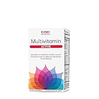 Women's Active Multivitamin | Supports an Active Lifestyle | 30+ Nutrient Formula | Promotes Bone & Joint Health, Helps Energy Production | Clinically Studied Daily Vitamin | 90 Caplets
