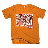 Cat Planet Cuties Eris and Manami T-Shirt | M Orange
