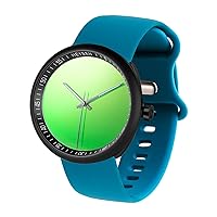 Japanese Quartz Movement Watches for Women & Man & Unisex Fashion Gifts Couples Watches Ultra-Thin Simple and Cool Waterproof Watch-Waterproof Silicone Strap