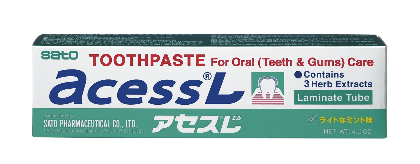 Access Herbal Extract Toothpaste, Mint, 4.2 Ounce