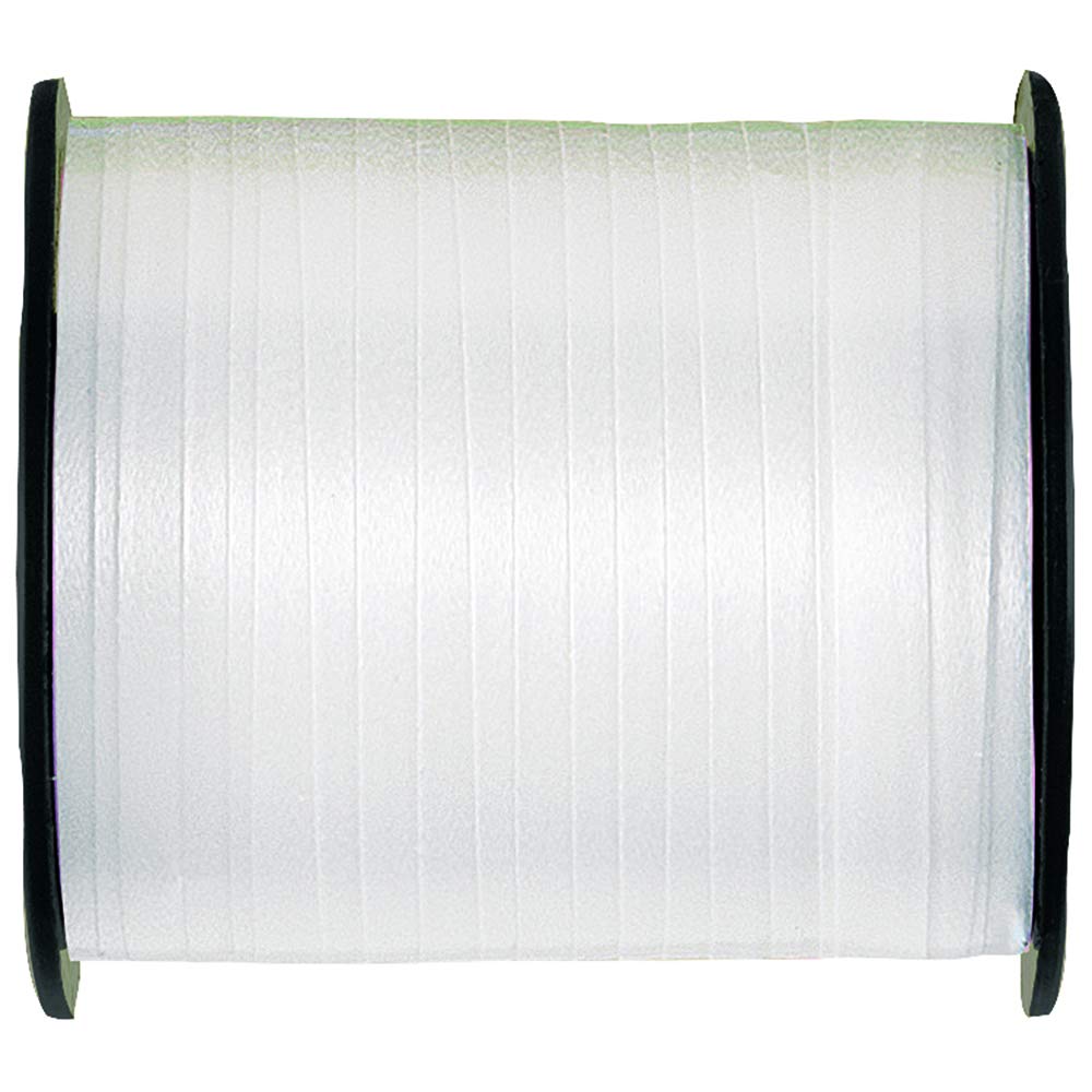 Unique 100 Yards Elegant White Curling Ribbon - 1 Roll Of Premium Plastic, Durable - Perfect For Every Occasion