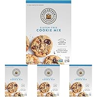 King Arthur Baking Company, Cookie Mix, Gluten-Free Oat Flour, 16 Oz, 1 Count (Pack of 4)