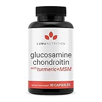 Glucosamine Chondroitin MSM - Turmeric, Boswellia - Premium Joint Supplement - Joint Support - Joint Supplements for Men and Women - Joint Health - 90 Capsules