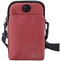 AGOZ Crossbody Cell Phone Purse Wallet Sling Bag Shoulder Strap for Apple iPhone