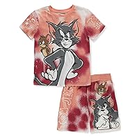 Tom & Jerry Boys' 2-Piece Shorts Set Outfit